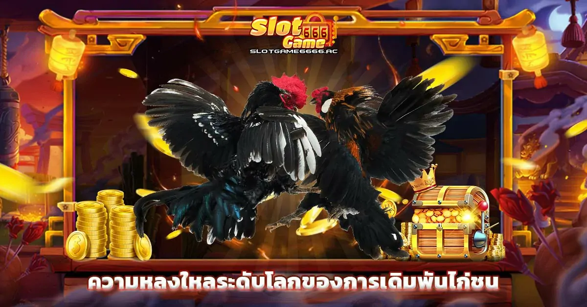 ความหลงใหลระดับโลกของการเดิมพันไก่ชน