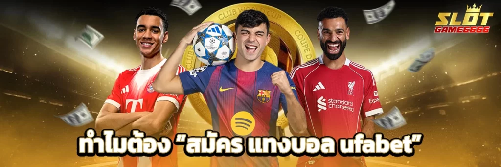 ทำไมต้อง “สมัคร แทงบอล ufabet”